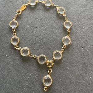 Vintage Swarovski Crystal Bracelet, Estate Jewel