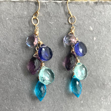 Load image into Gallery viewer, Rainy Day Cascade Earrings