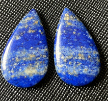 Load image into Gallery viewer, RESERVED for G, Lapis Lazuli Lemon Quartz Cascade Earrings, OOAK