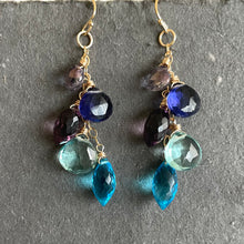 Load image into Gallery viewer, Rainy Day Cascade Earrings