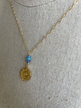 Load image into Gallery viewer, Evil Eye Opal Necklace