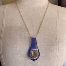 Load image into Gallery viewer, Long Lampwork Glass Necklace, OOAK