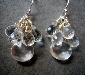 Leverback Icicle Earrings