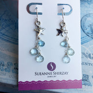 Be a Star Aquamarine Earrings