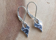 Load image into Gallery viewer, Heart Artisan Earrings, leverback only