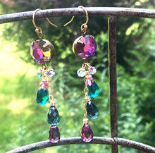 Load image into Gallery viewer, A Summer Serenade Cascade Earrings