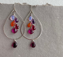 Load image into Gallery viewer, Fun At The Beach Double Decker Hoops