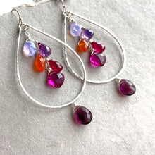 Load image into Gallery viewer, Fun At The Beach Double Decker Hoops