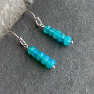 Paraiba Opal Dangle Earrings