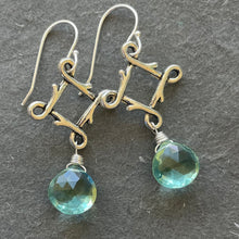 Load image into Gallery viewer, Seafoam Celtic Dangles