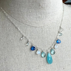 Moonstone Blues Necklace