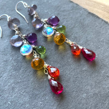 Load image into Gallery viewer, Anniversary Deux Dangle Earrings
