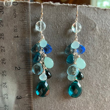 Load image into Gallery viewer, By the Sea Cascade Earrings