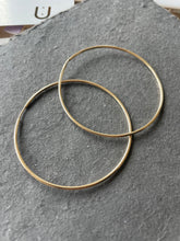 Load image into Gallery viewer, 14k Gold Filled Endless Hoop Earrings