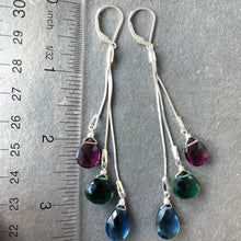 Load image into Gallery viewer, Dripping with Jewel Tones Earrings