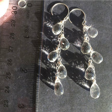 Load image into Gallery viewer, Five Stone Melting Ice Earrings
