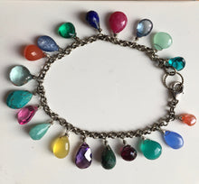 Load image into Gallery viewer, Multi-gemstone bracelet