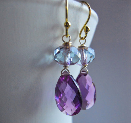 Kauai Sunset Kunzite Earrings