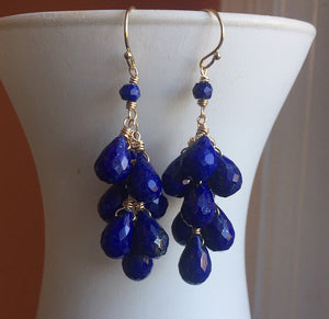 lapis lazuli earrings sueanne shirzay jewelry