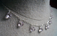 Joanne Necklace in Morganite Quartz