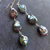 Peacock Paradise Pearl Stacks