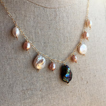 Load image into Gallery viewer, Paradise Freshwater Pearl Necklace, Metal options