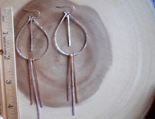 Load image into Gallery viewer, Ridiculously Sexy Mixed Metal Duster Earrings, Metal options available