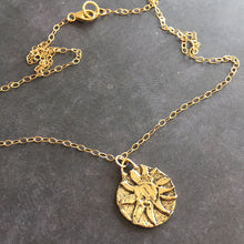 Load image into Gallery viewer, Smile Often Sunburst Necklace