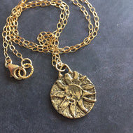 Smile Often Sunburst Necklace